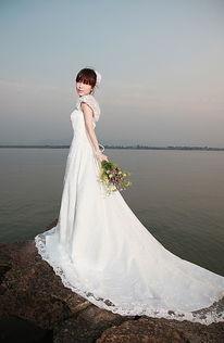 单人婚纱图片